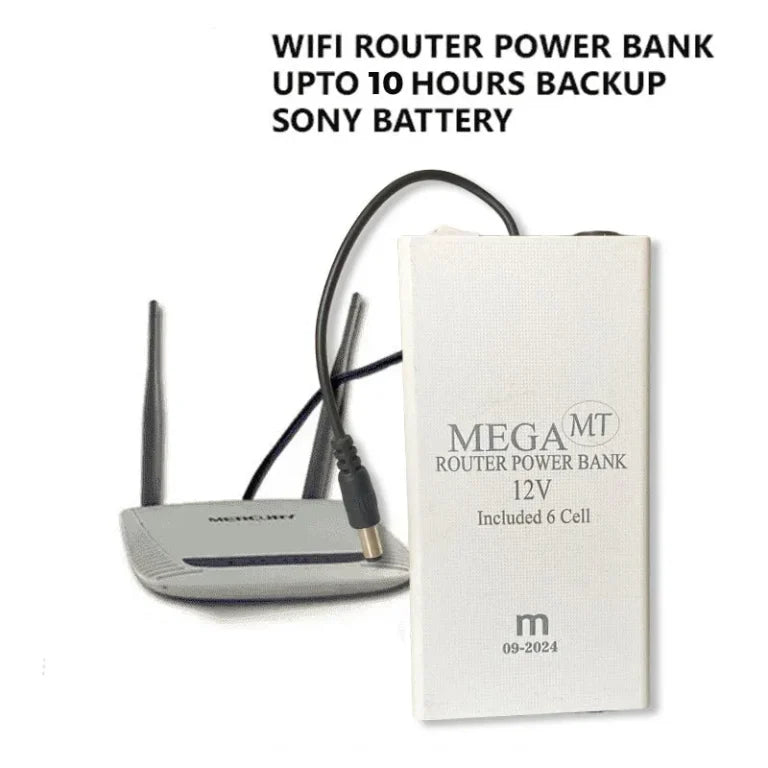 12v Router Power Bank | WiFi Router Power Bank