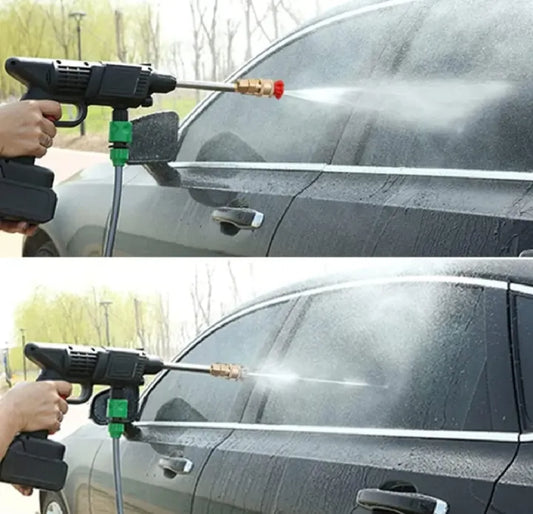 Rechargeable 48V High Pressure Washer Gun – Portable Cordless Car Washer Machine with Spray Nozzle | Electric Power Washer Pump for Car, Bike, Wall, Floor & Solar Panel Cleaning