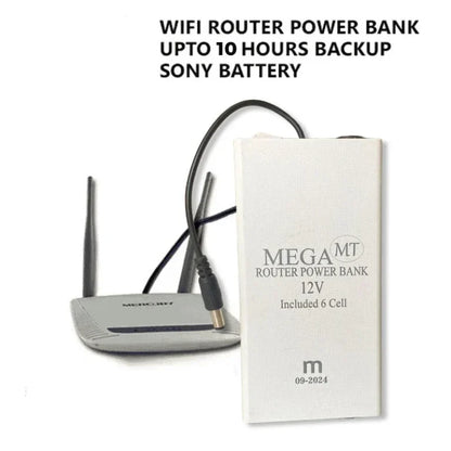 12v Router Power Bank | WiFi Router Power Bank
