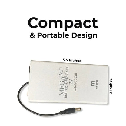 12v Router Power Bank | WiFi Router Power Bank